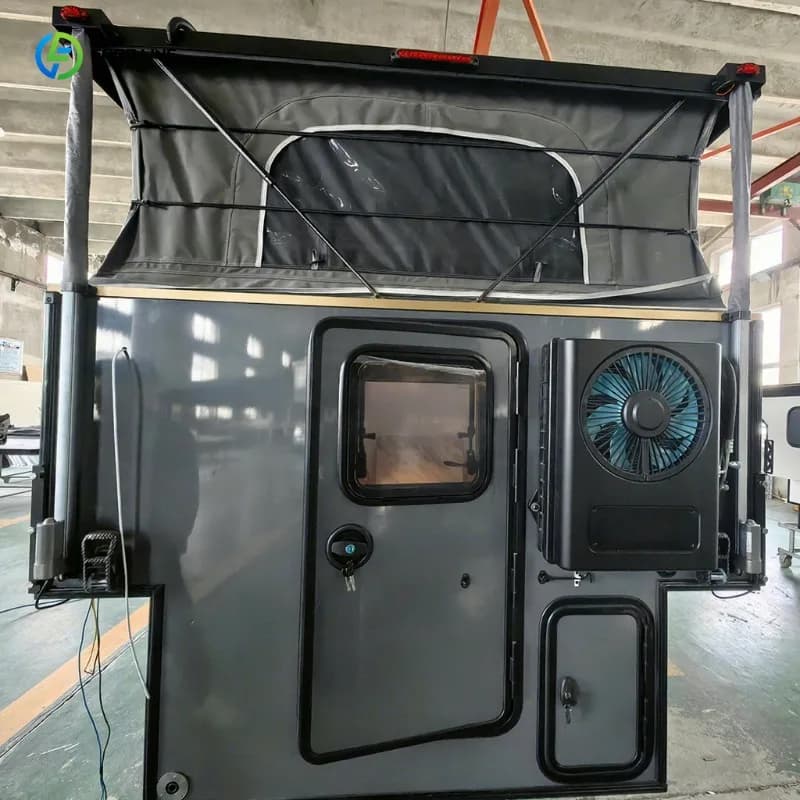 Tente de toit rigide pour camionnette tout-terrain, imperméable, pour le camping en plein air, unité