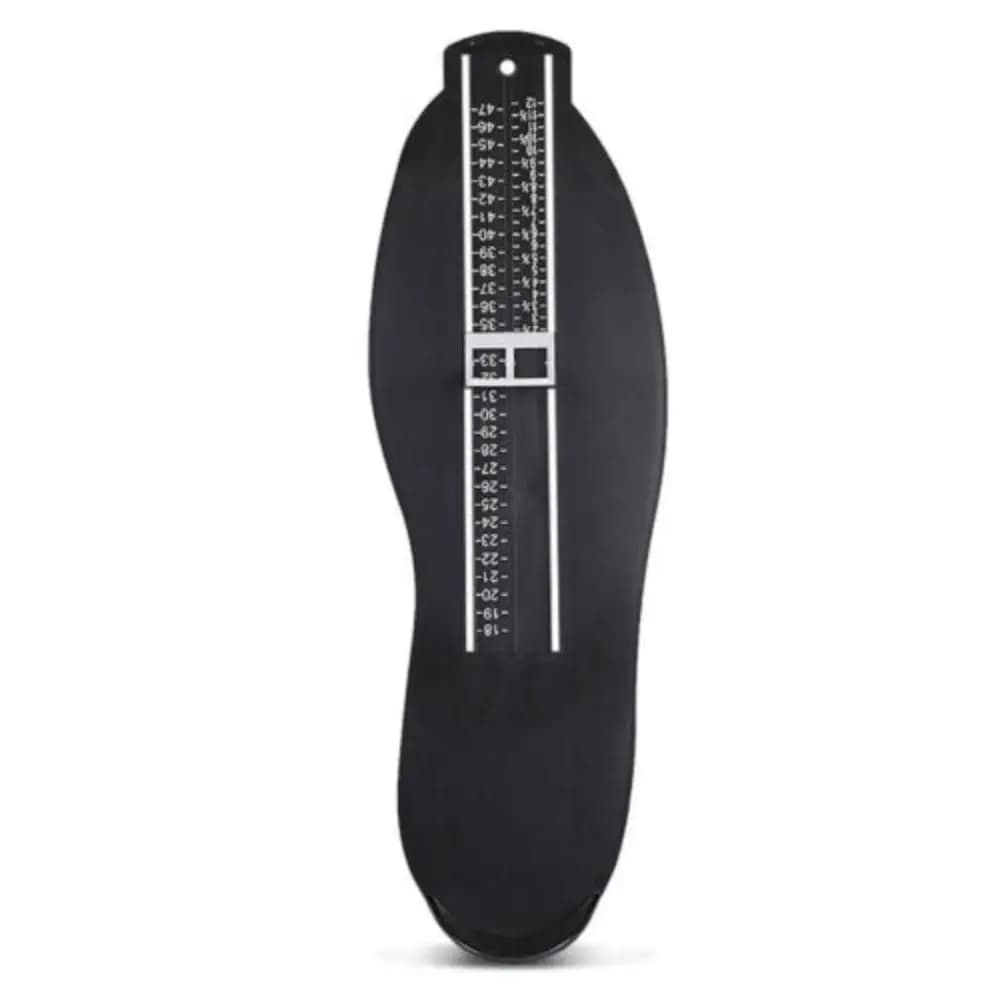 Règle de mesure de la taille des chaussures portable, design suspendu, tailles UK et EU, appareil de