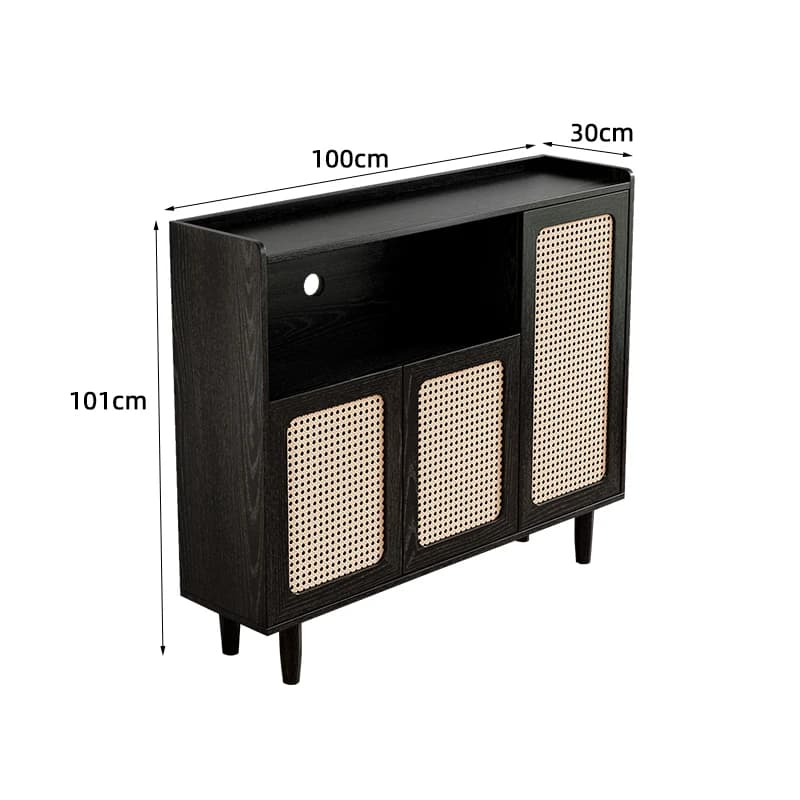 Armoires de Salon en rotin Wabi Sabi, Design minimaliste Premium, armoires de Salon nordiques, Meubl