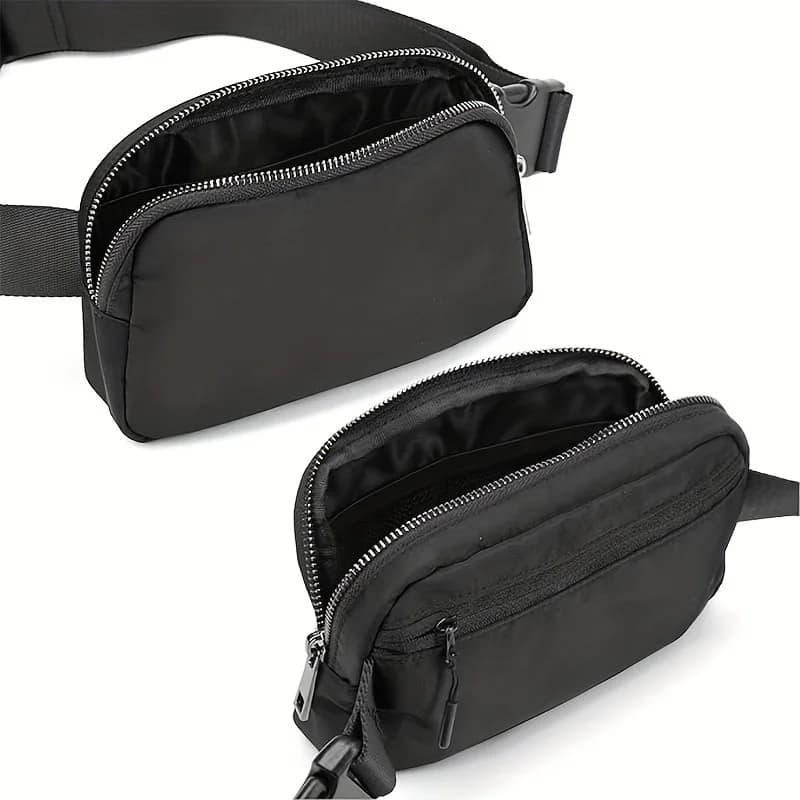 Sac bandoulière pour homme avec poches multicouches, sangle réglable, sac à bandoulière professionne
