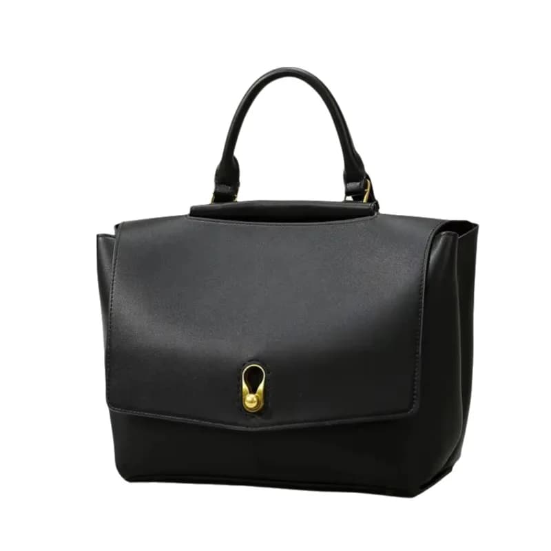 Sac à main en PU pour femmes, grand sac fourre-tout de voyage, sac à bandoulière vintage avec fermoi