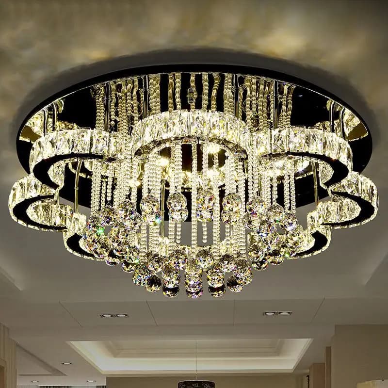 Plafonnier LED en Clip au Design Minimaliste Moderne, Luminaire Décoratif de Plafond, Idéal pour un 