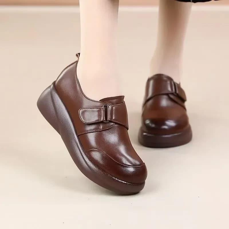 Chaussures de bureau antidérapantes légères et de haute qualité pour femmes, chaussures plates décon