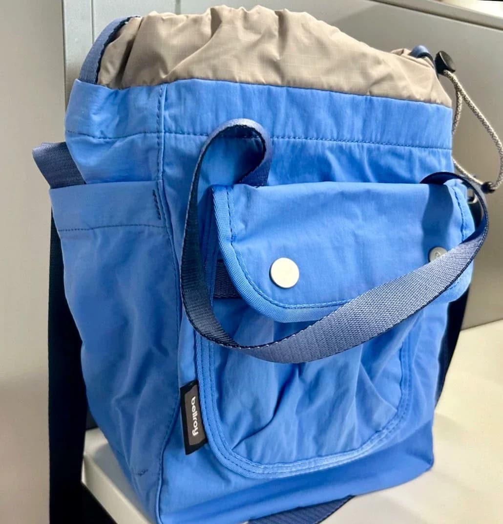 Sac seau Bellroy Cinch 9L, sac bandoulière léger et résistant à l'eau, sac de voyage unisexe, sac à