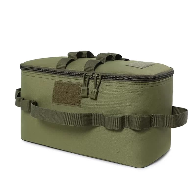 Sac de rangement de camping extérieur grande capacité - Sac à outils pour piquets de sol avec kit d'