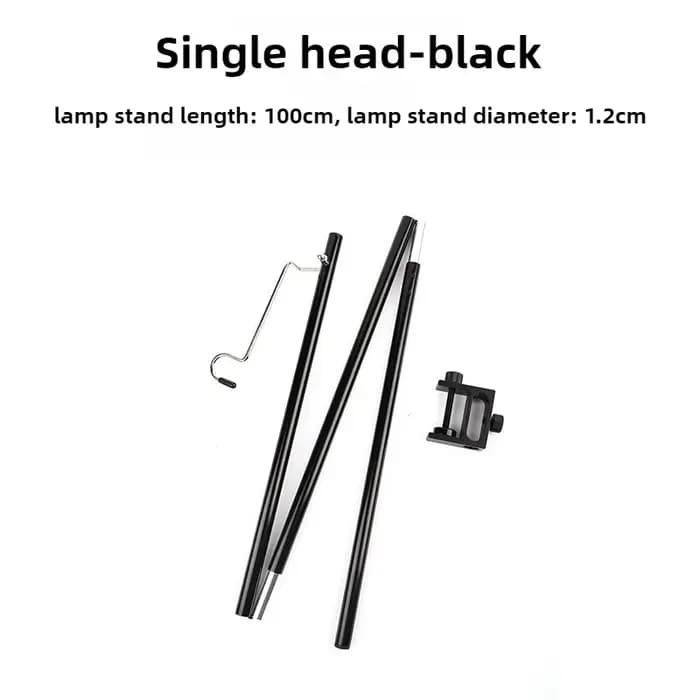 Support de lanterne de Camping ultraléger, cintre de lampe de Table Portable détachable, supports d'