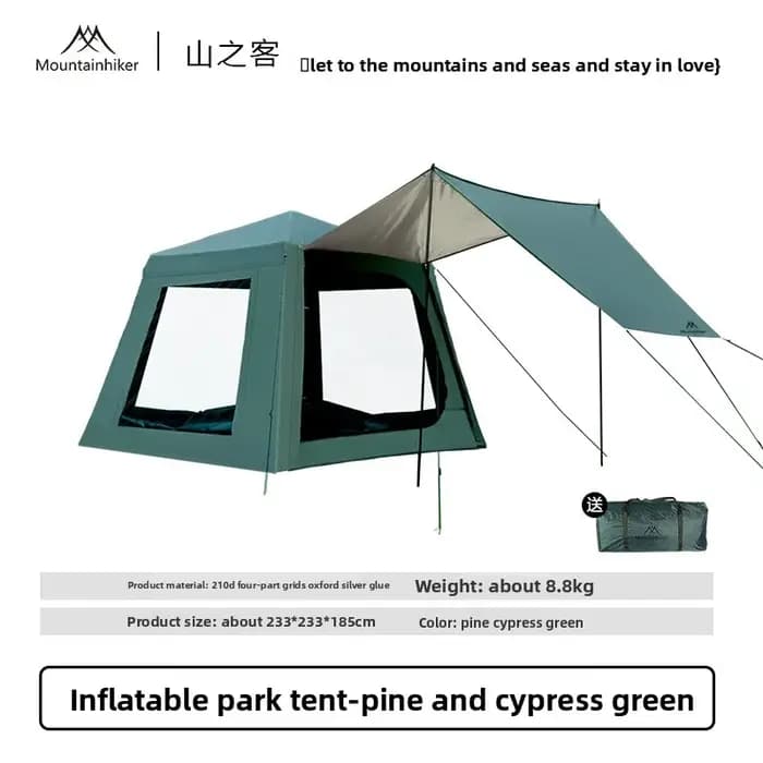 MOUNTAINHIKER – cabine gonflable de Camping en plein air, tente de parc de loisirs de grande capacit