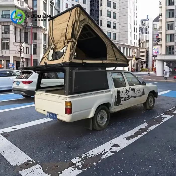 Tente de camping personnalisée de haute qualité pour camionnettes et voitures, tente à double couche