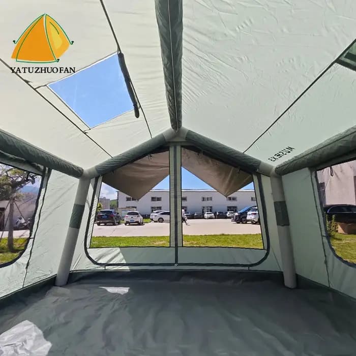 Tente de camping commerciale de qualité supérieure, montage rapide en 20 secondes, cabane de glamping imperméable pour centres de villégiature