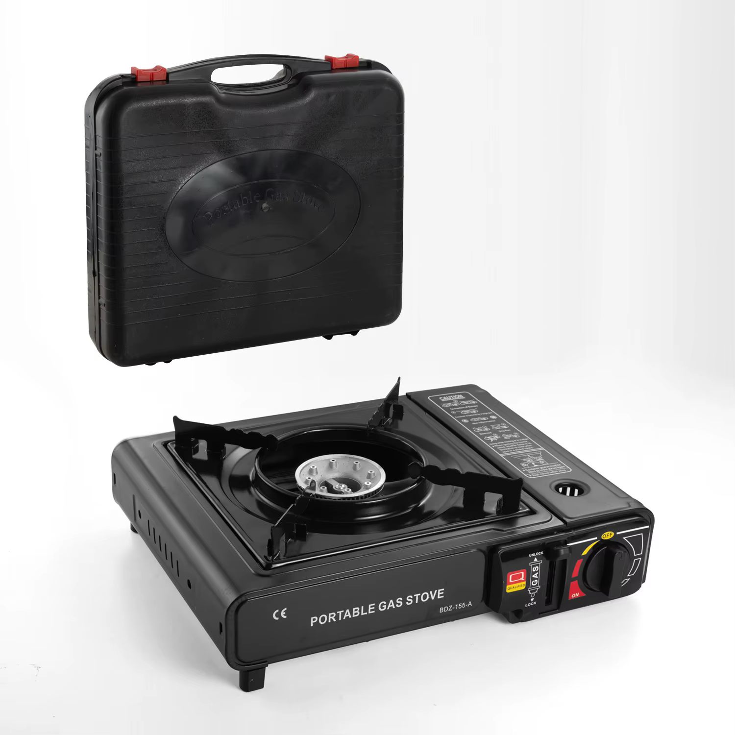 Réchaud à gaz portable Pandatour pour le camping, le barbecue, la cuisine domestique, compact, léger