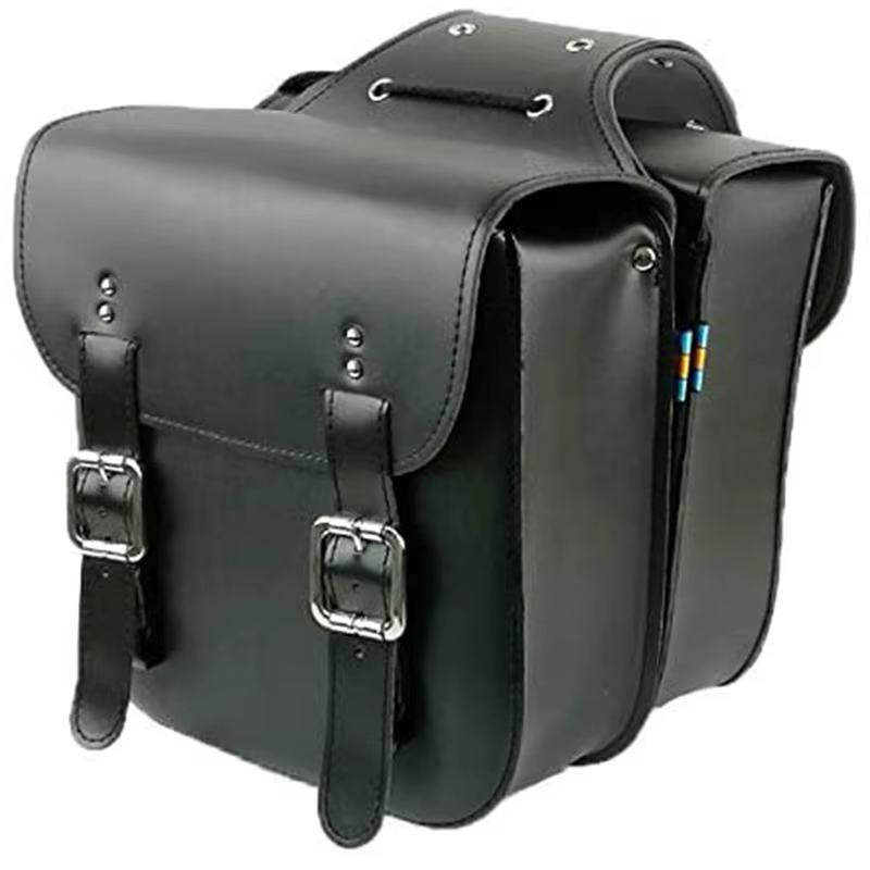 Porte-bagages arrière de vélo en cuir robuste pour selle de vélo rétro, nouveauté