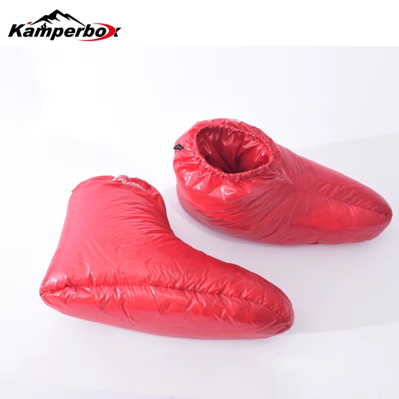 Kamperbox – pantoufles et chaussettes de Camping, chaussons pour sac de couchage, AQ3