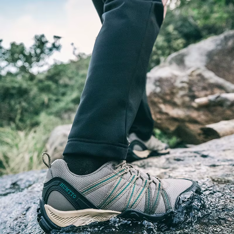 Chaussures de randonnée pour homme HUMTTO, soldes, été, respirantes, en cuir, pour la chasse, le tre