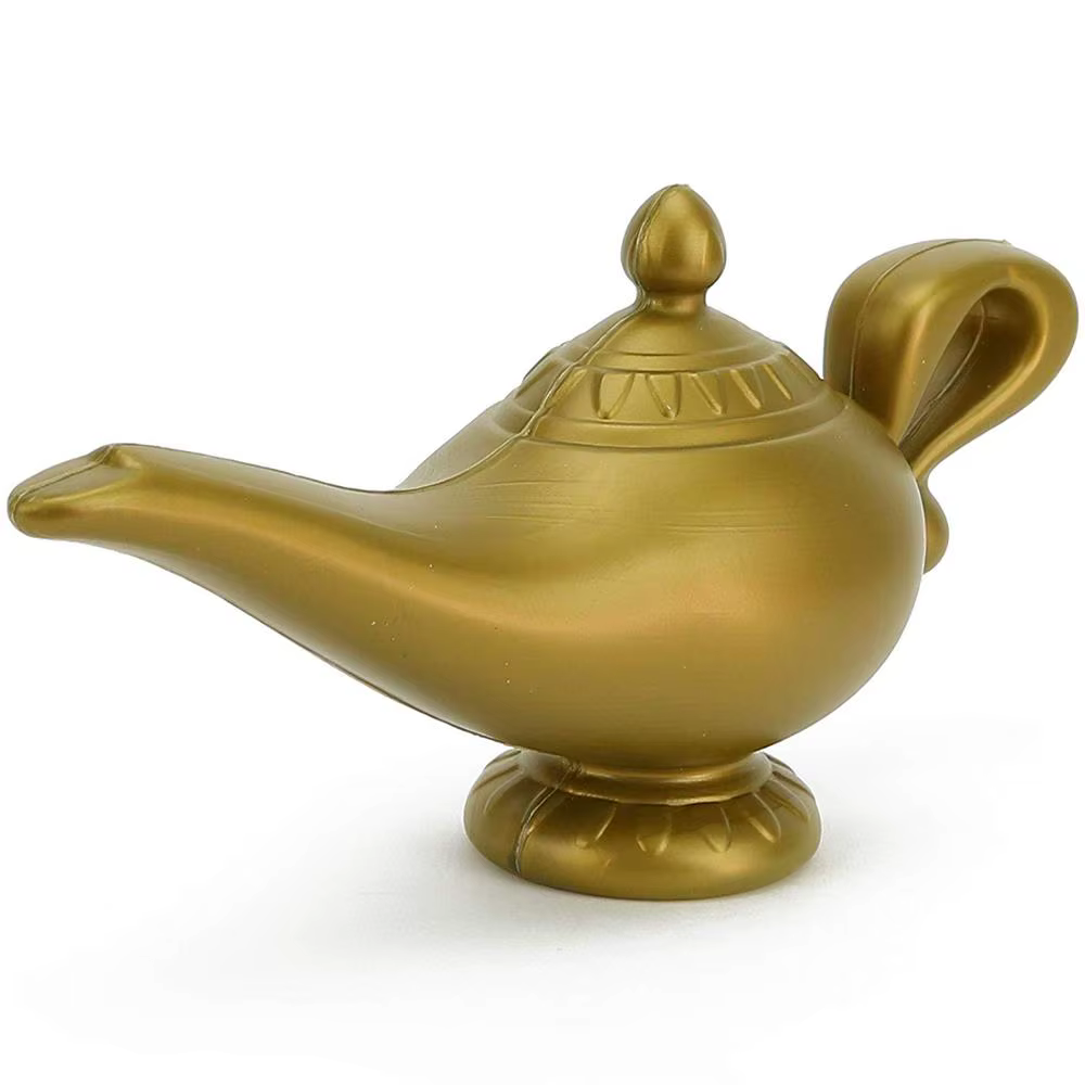 Lampe Aladdin du film de dessin animé, décoration d'halloween, Costume de Cosplay, cadeaux de fête, 