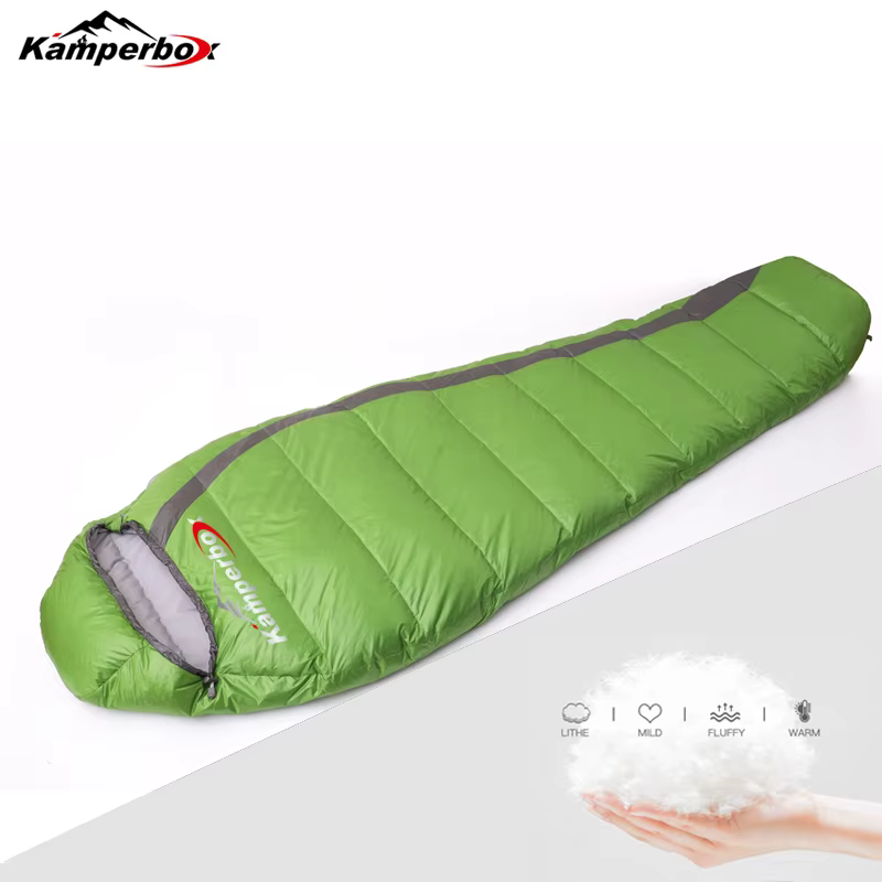 Kamperbox sac de couchage ultraléger sac de couchage, sac de couchage d'hiver équipement de Camping