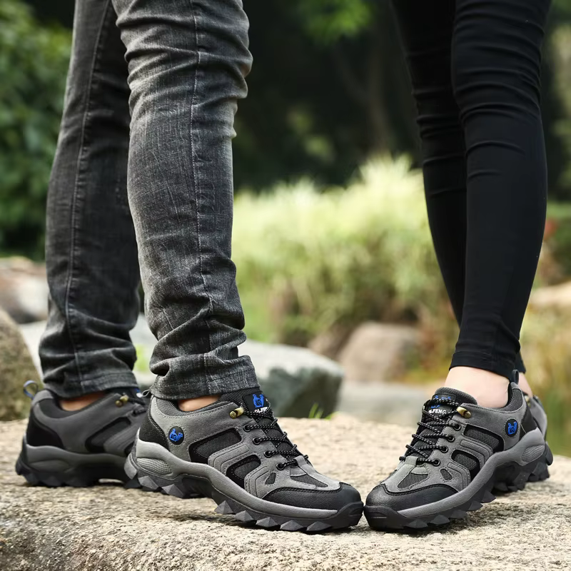 Chaussures de randonnée en plein air pour hommes et femmes, baskets de course sur sentier en fourrur