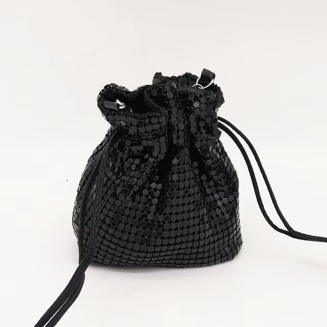 Boutique De FGG-Sac à main de soirée en aluminium pour femme, taille super mini, sac portefeuille po