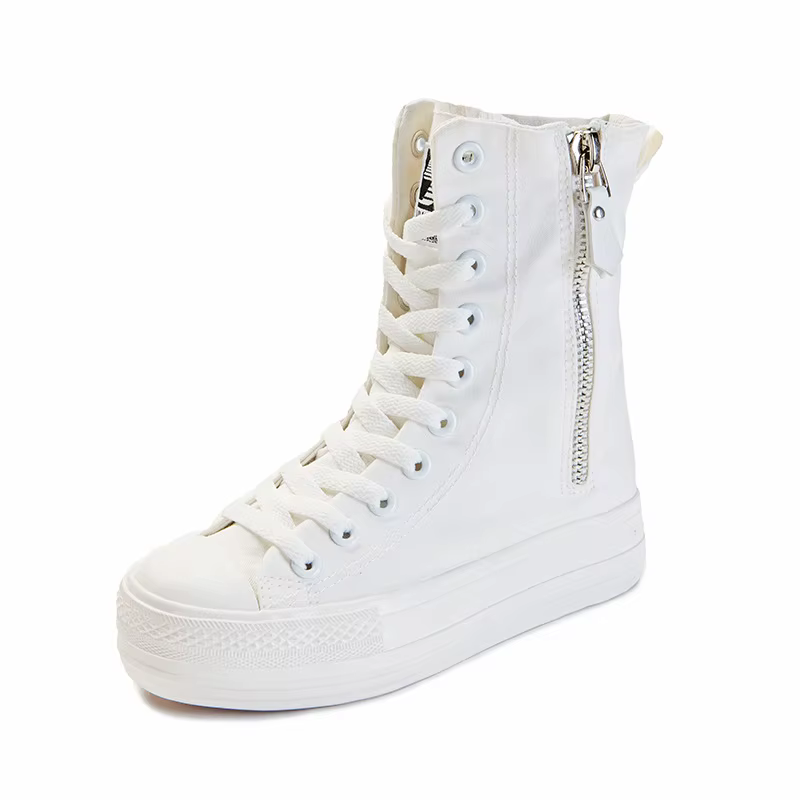 Femmes toile chaussures chaussures de marche décontractées femmes baskets chaussures plates classiqu