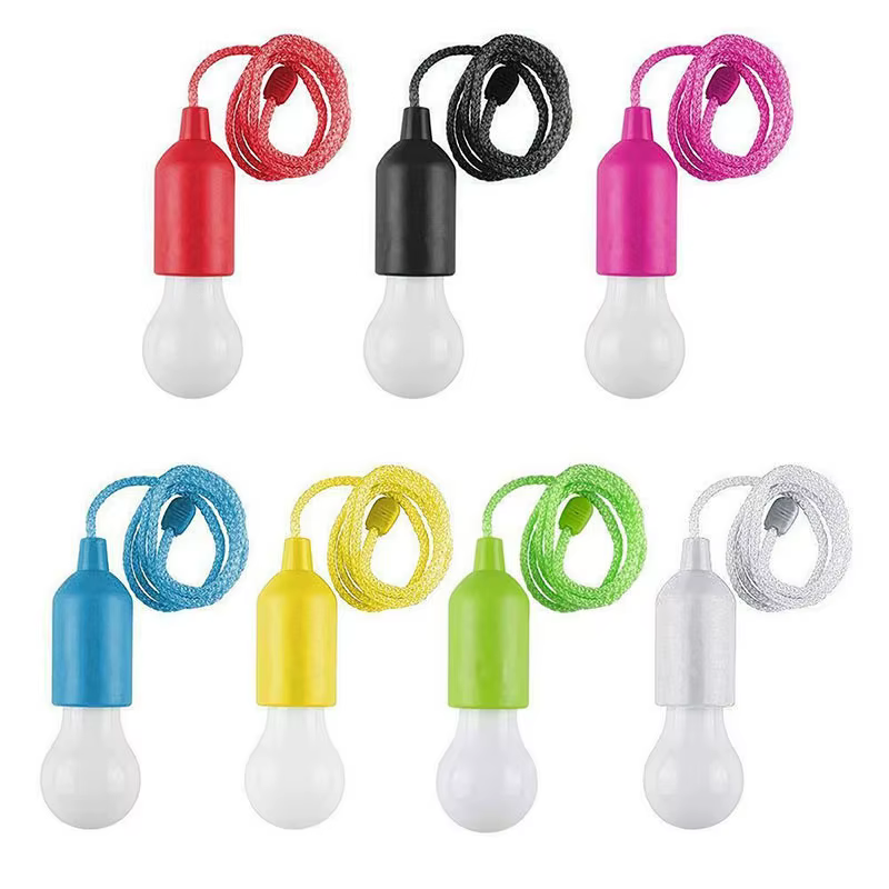 Lampe LED Portable à cordon coulissant, alimentée par batterie, luminaire décoratif d'extérieur, idé