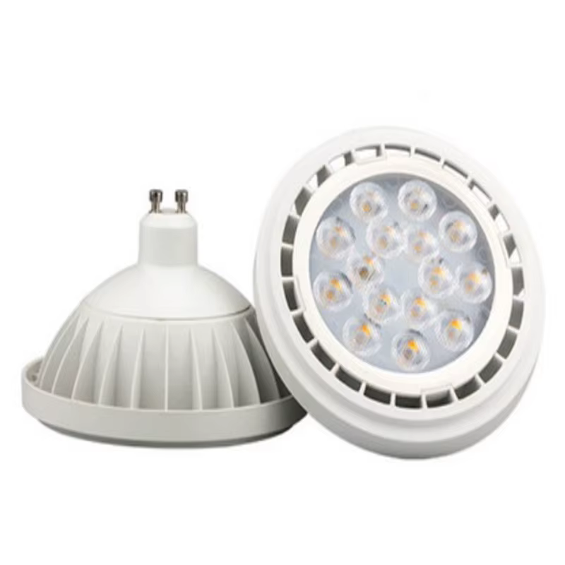 Dimmable G53 GU10 LED AR111 lampe SMD3030 12w 15w QR111 ES111 LED projecteur Grille lumière AC85-265