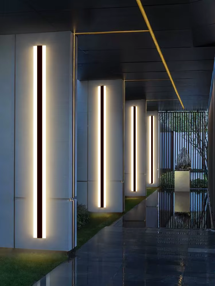 Mur LED lampe extérieure lumière porte phare moderne étanche porche entrée jardin terrasse intérieur