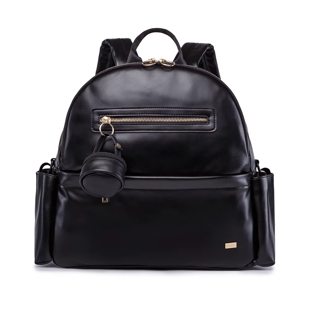 Soboba-Sac à couches pour nouveau-né, lisse, grande capacité, étanche, avec sucette, voyage, sac à d