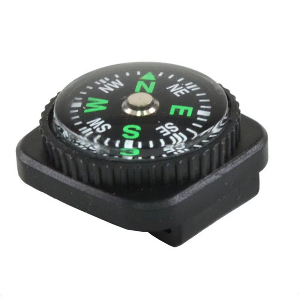 Bracelet coulissant avec boussole de 20mm, 2 pièces, pour montre-bracelet de survie paracorde