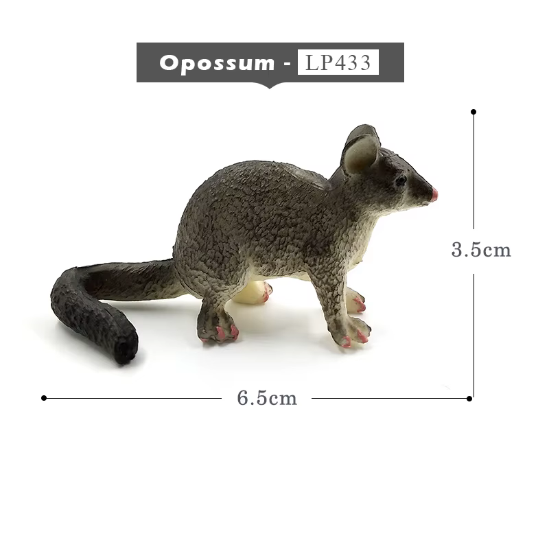 Figurine de simulation de rongeur mignon (souris, rat) – Modèle animal miniature pour décoration de 