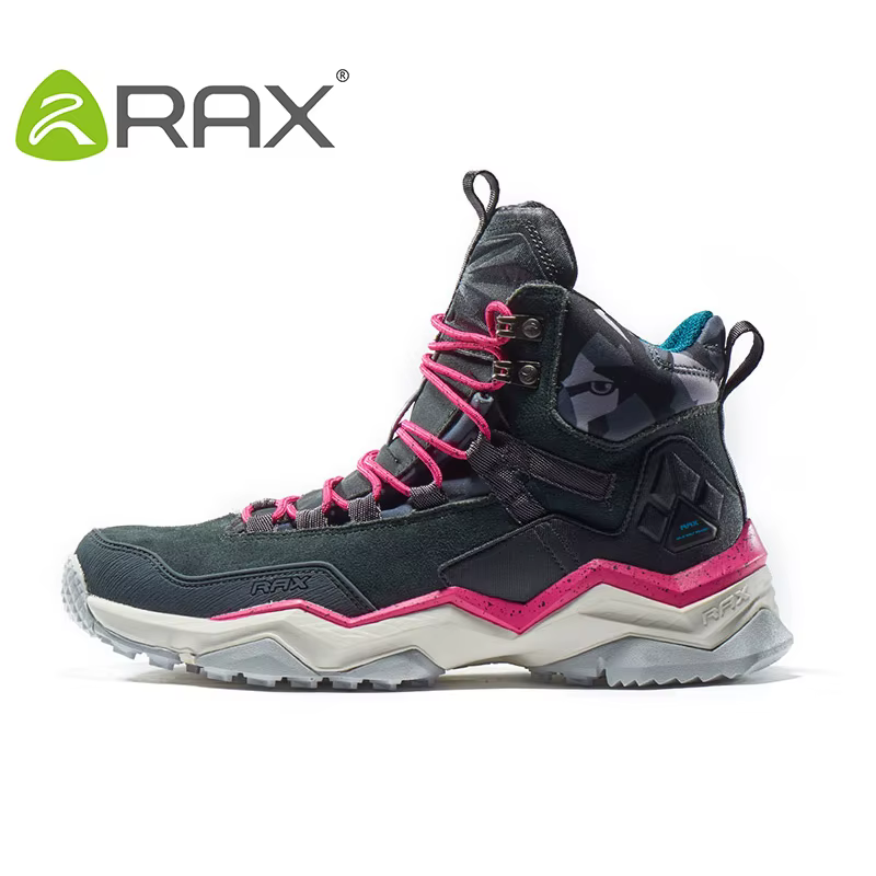 RAX femmes bottes de randonnée chaussures de Trekking imperméables bottes d'escalade légères chaussu