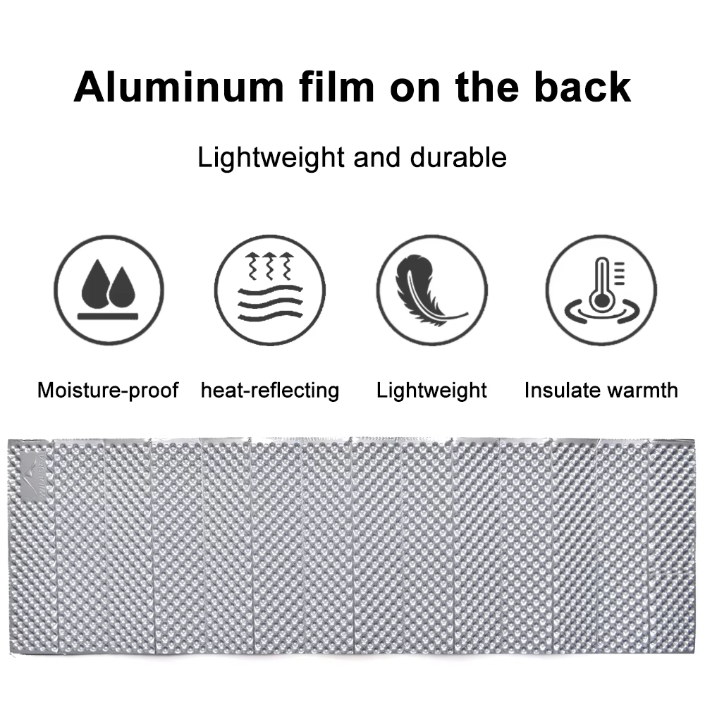 ESEA-Matelas de couchage en mousse portable, étanche à l'humidité, pour voyage, trekking, camping