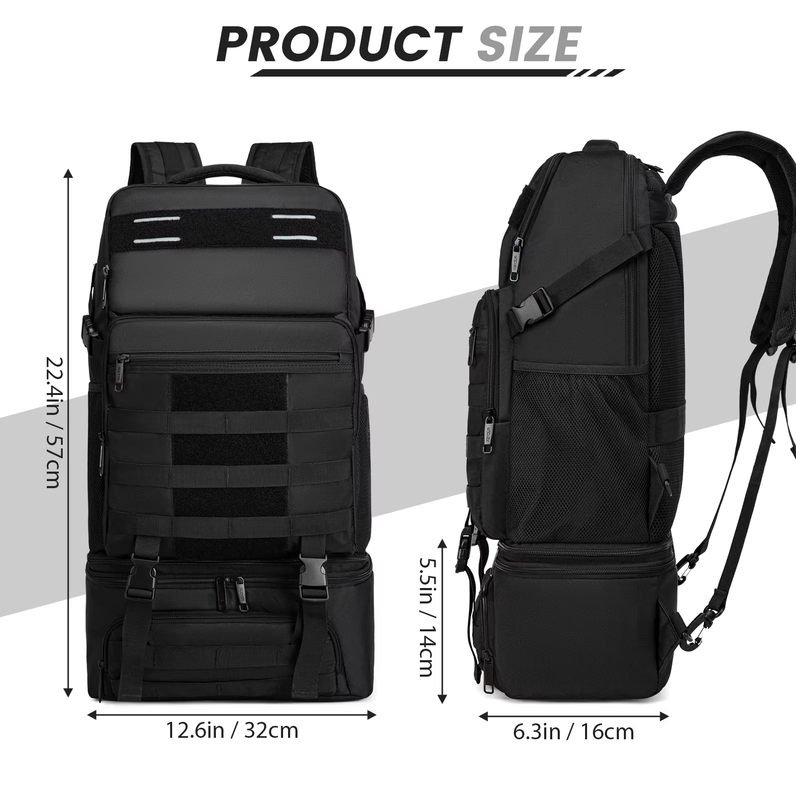 Sac à déjeuner thermique Portable, sac à dos amovible, refroidisseur de grande capacité, sac de piqu