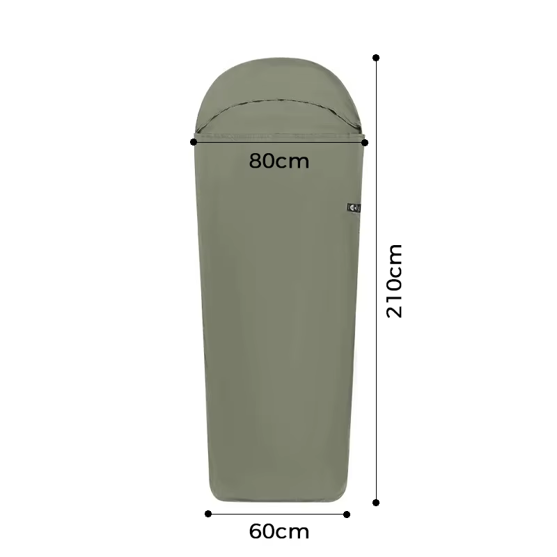 Natureifa-Sac de couchage léger et portable avec doublure, camping, randonnée, voyage en plein air, 
