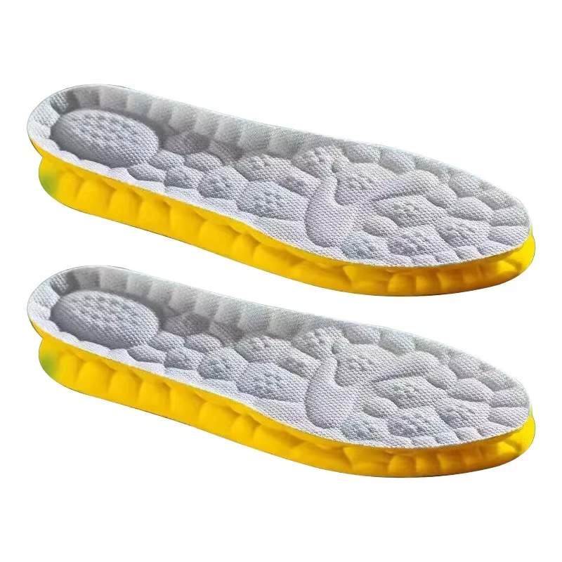 Semelles intérieures de sport pour chaussures, technologie Cloud 4D, semelle en PU, coussin d'absorp