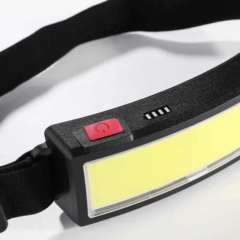 COB 180 ° Projecteur LED lampe frontale lampe de poche 3 Modes intégré USB batterie Rechargeable l