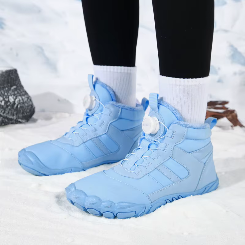Nouvelles bottes d'hiver Parent-enfant hommes et femmes neige pieds nus en plein air antidérapant fo