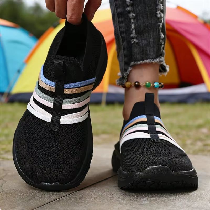 Nouvelles chaussures larges pour femmes, confortables, douces, minimalistes, baskets de marche, Tenn