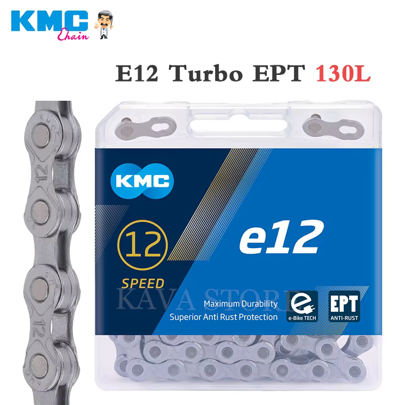 KMC E-BiKE E8 E9 E10 E11 E12 chaîne 8 9 10 11 12 vitesses 136 maillons antirouille électrique Sport