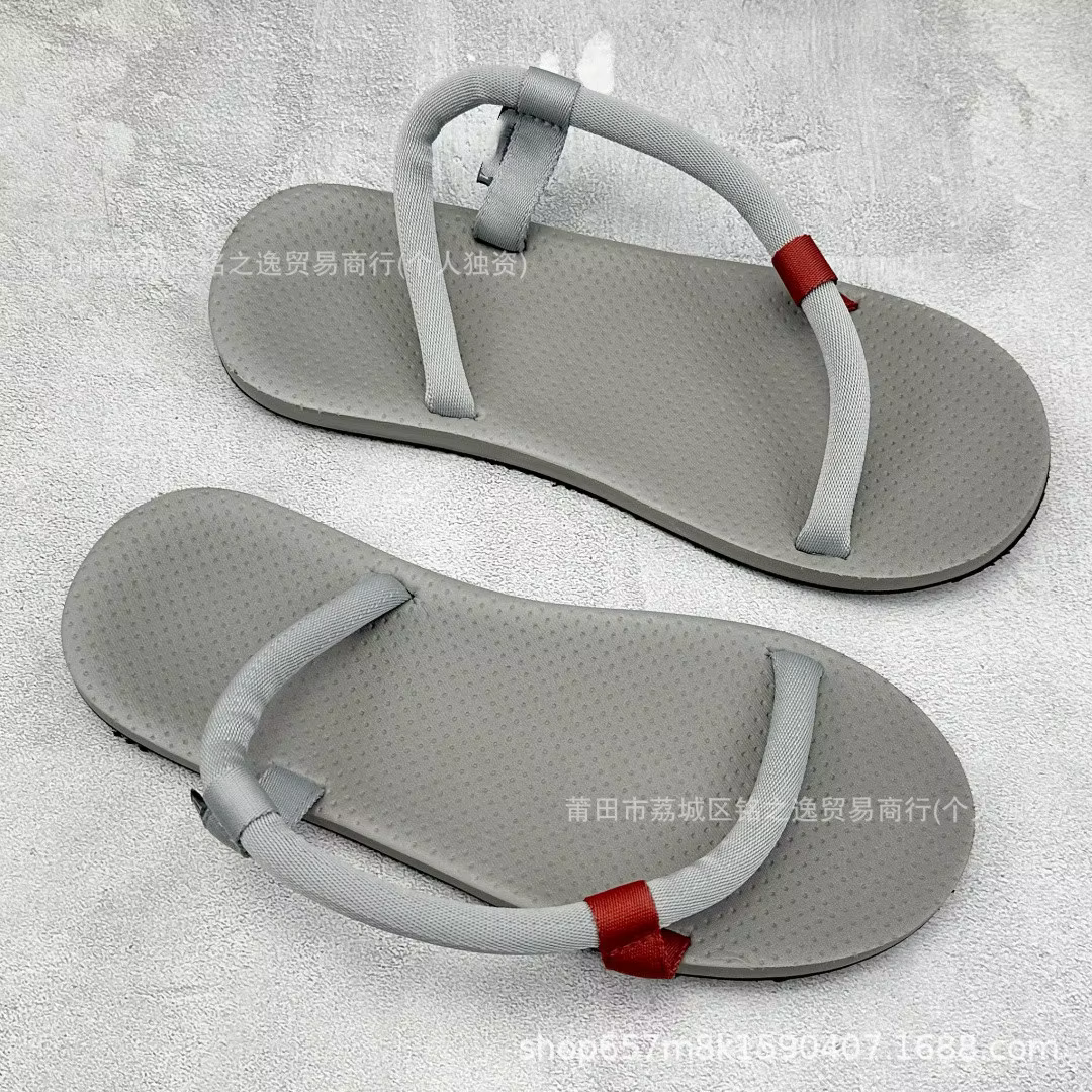 Sandales décontractées Montbell pour femme, plates, à séchage rapide, à bride unique, pour la plage 