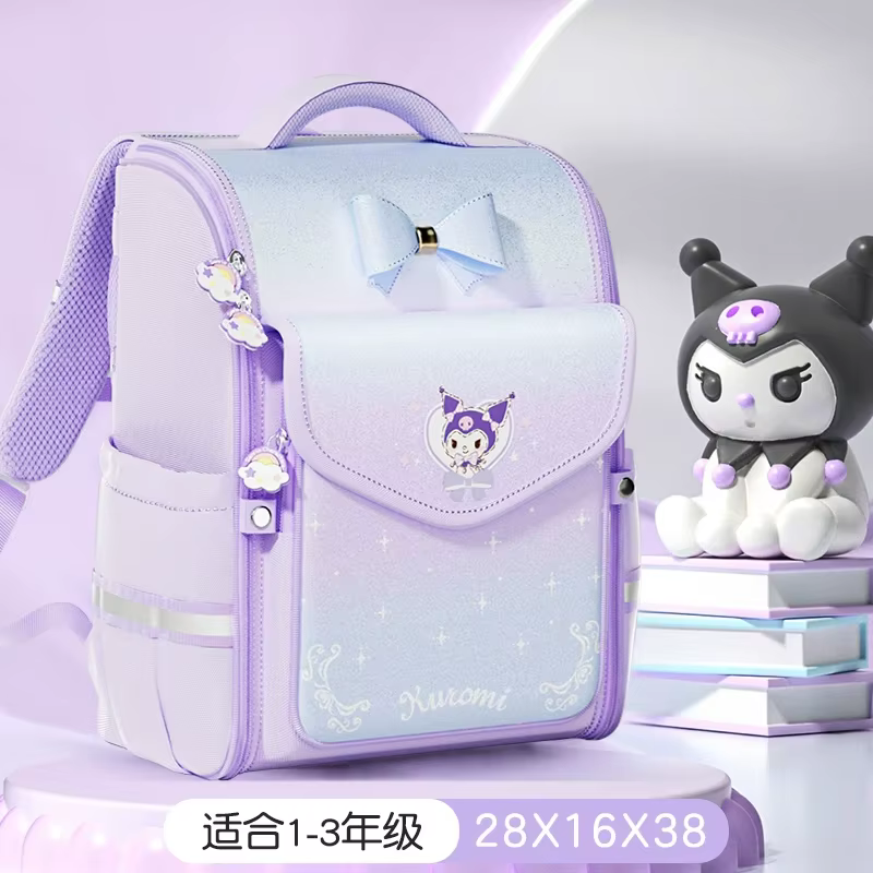 Sac à dos dégradé Sanrio Kuromi My Melody Cinnamoroll, léger, imperméable, pour usage quotidien par
