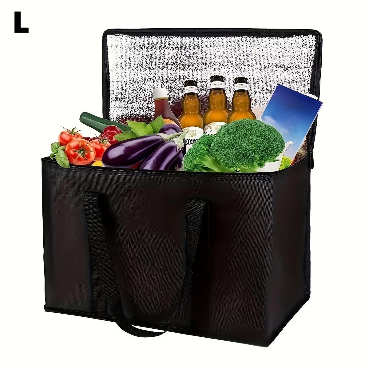 XL/grand sac isotherme : garder les aliments chauds et froids pour les heures – fourre-tout d'épicer