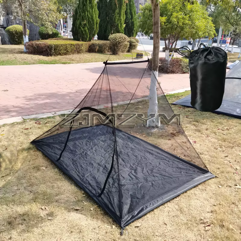 Tente de Camping en Maille Intérieure pour l'Extérieur, Moustiquaire pour Randonnée, Aventure, Bushc