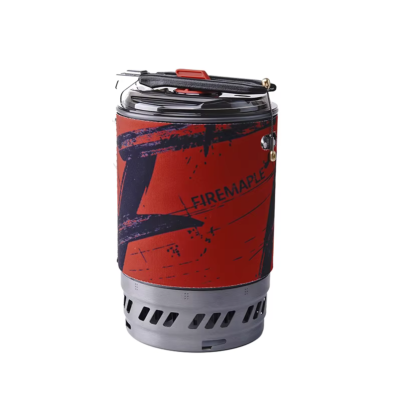 Système de cuisson Portable en érable de feu, réchaud de Camping en plein air, Micro vanne de régula