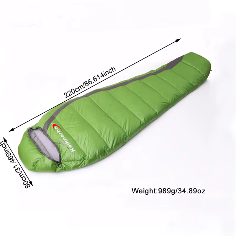 Kamperbox sac de couchage ultraléger sac de couchage, sac de couchage d'hiver équipement de Camping