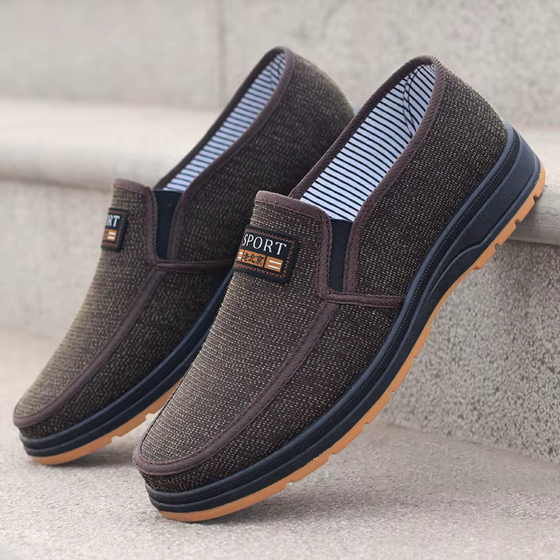 Printemps automne hommes chaussures décontractées chaussure de marche respirant hommes mocassins Hot