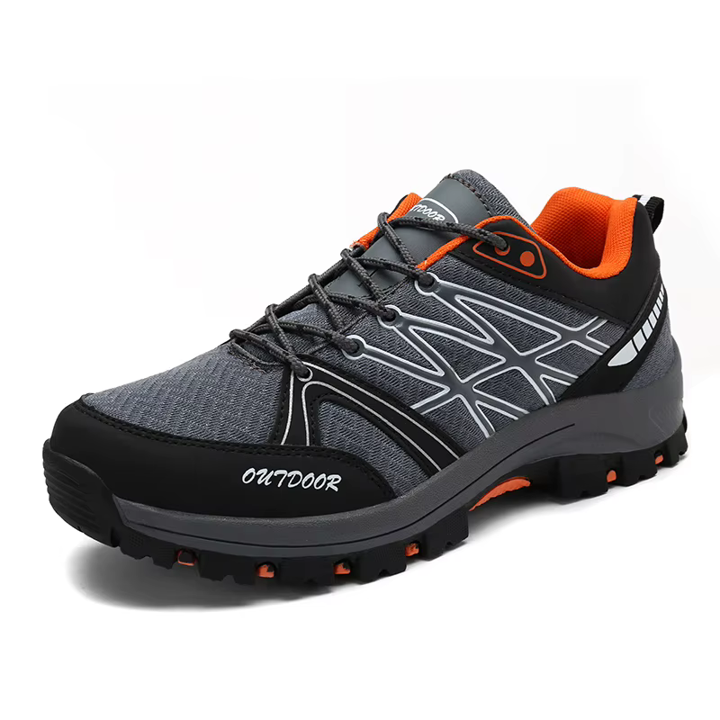 Chaussures de randonnée en maille pour hommes, souliers de voyage respirants, imperméables, pour ple