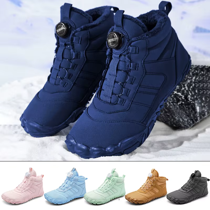 Nouvelles bottes d'hiver Parent-enfant hommes et femmes neige pieds nus en plein air antidérapant fo