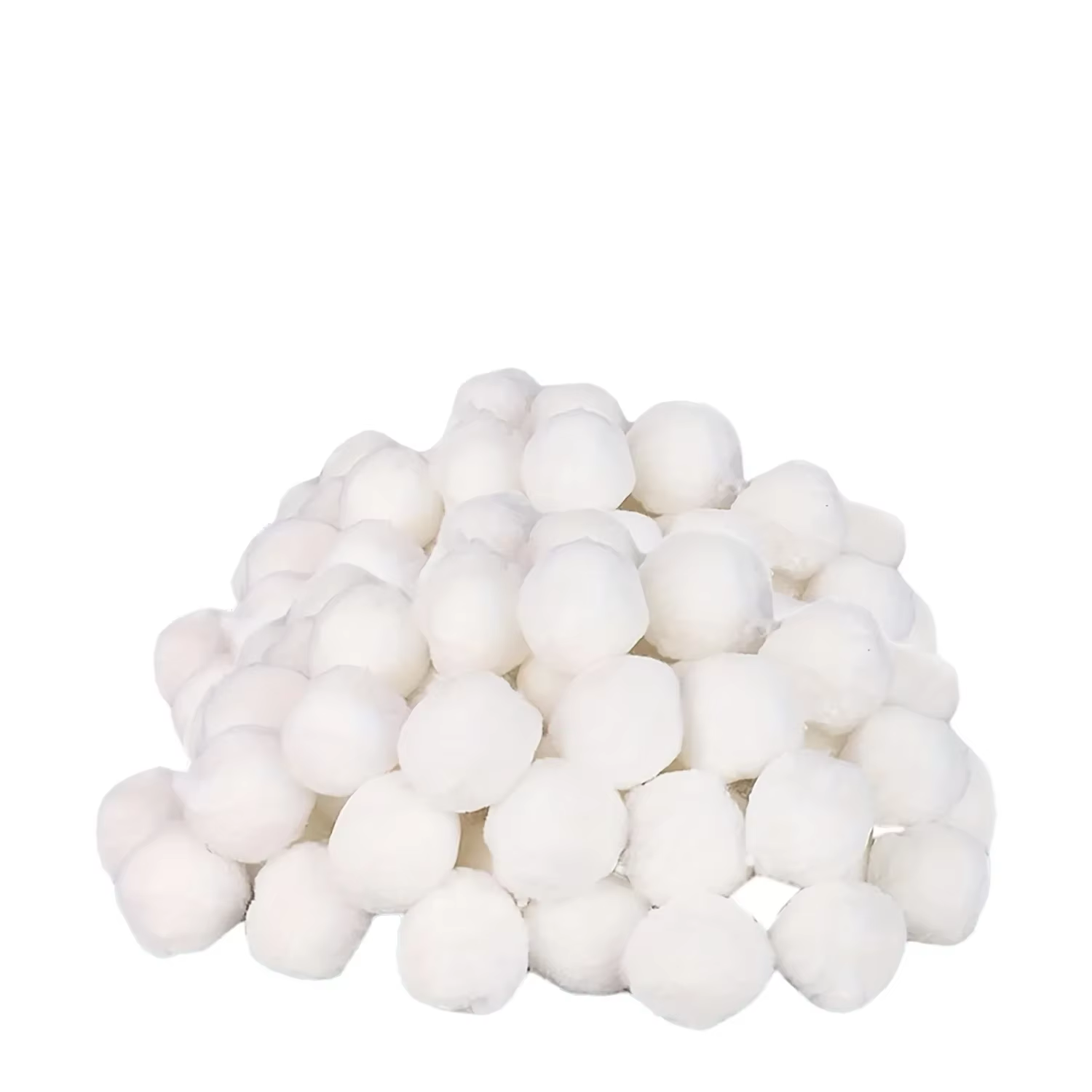 Boules filtrantes de piscine blanches ou bleues, 200g-1500g, boules de fibres de Purification d'eau 