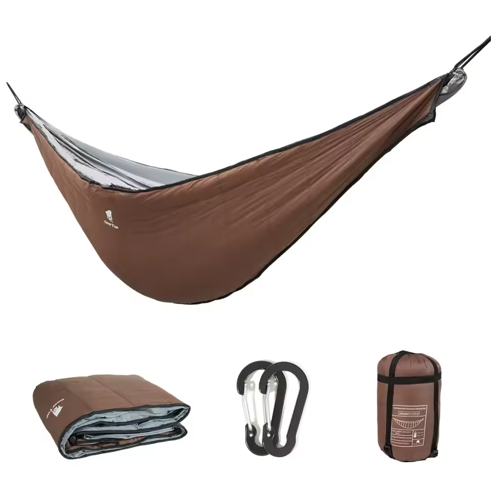 2025 nouveaux sacs de couchage Portable Camping en plein air hamac sous-couette Portable ultraléger