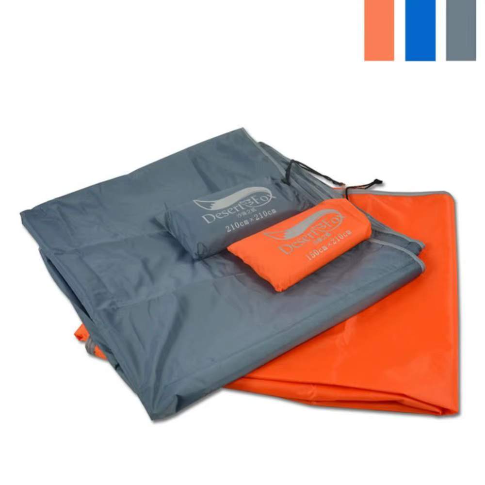 Bâche de sol de tente imperméable en tissu Oxford, tapis de pique-nique multifonction ultraléger, ta