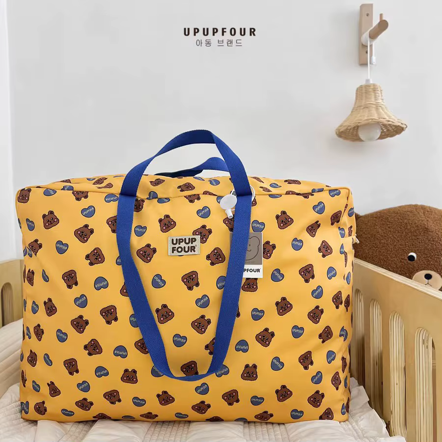Sac de rangement grande capacité pour couettes, articles de bébé, sac de voyage imperméable pour mam